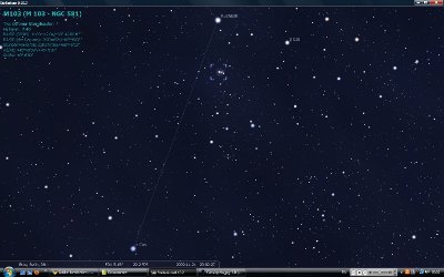 M103 Sternbild Cassiopeia M103 - Astronomie