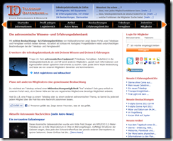 Interview Teleskopdatenbank