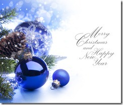 Art Christmas greeting card