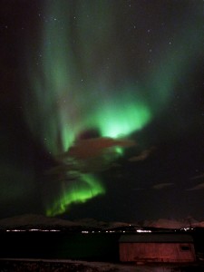 Daniel Fischer - Polarlicht-Substurm über Tromsø am 28. Januar 2014