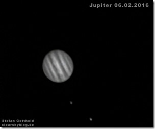 Jupiter mit Monden